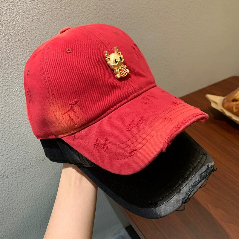 Kvinne Morsom Brodert Baseball Caps Skanto