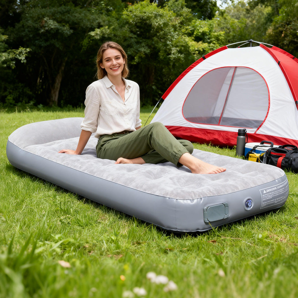 Dame Inflatable Comfort Mattress med Ergonomisk Hode Støtte Skanto