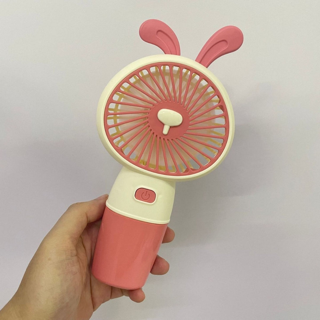 Unisex Bærbar Håndvifte i kreativ Kanin-design Skanto