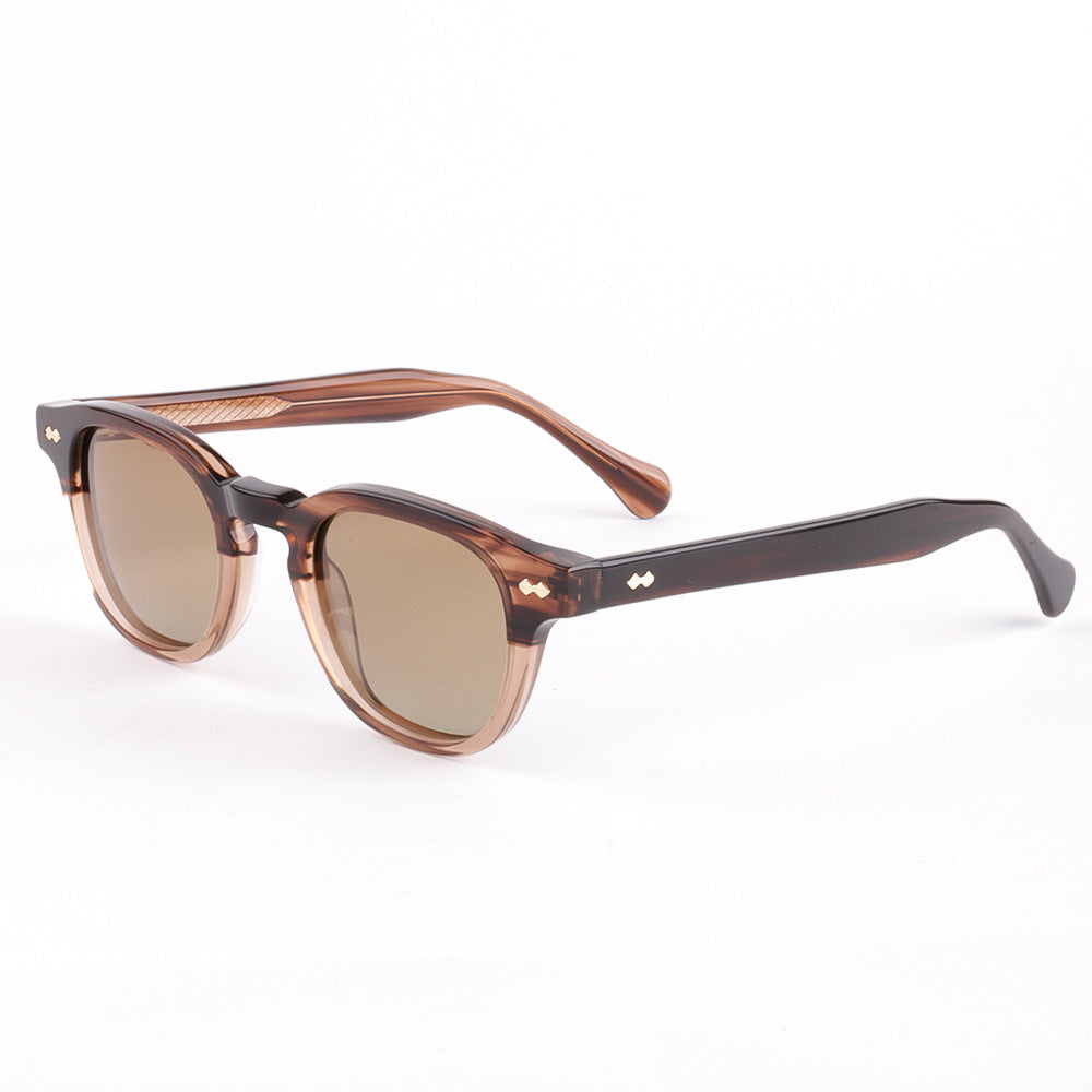 Dame solbrille i elegant skilpadde-design Skanto
