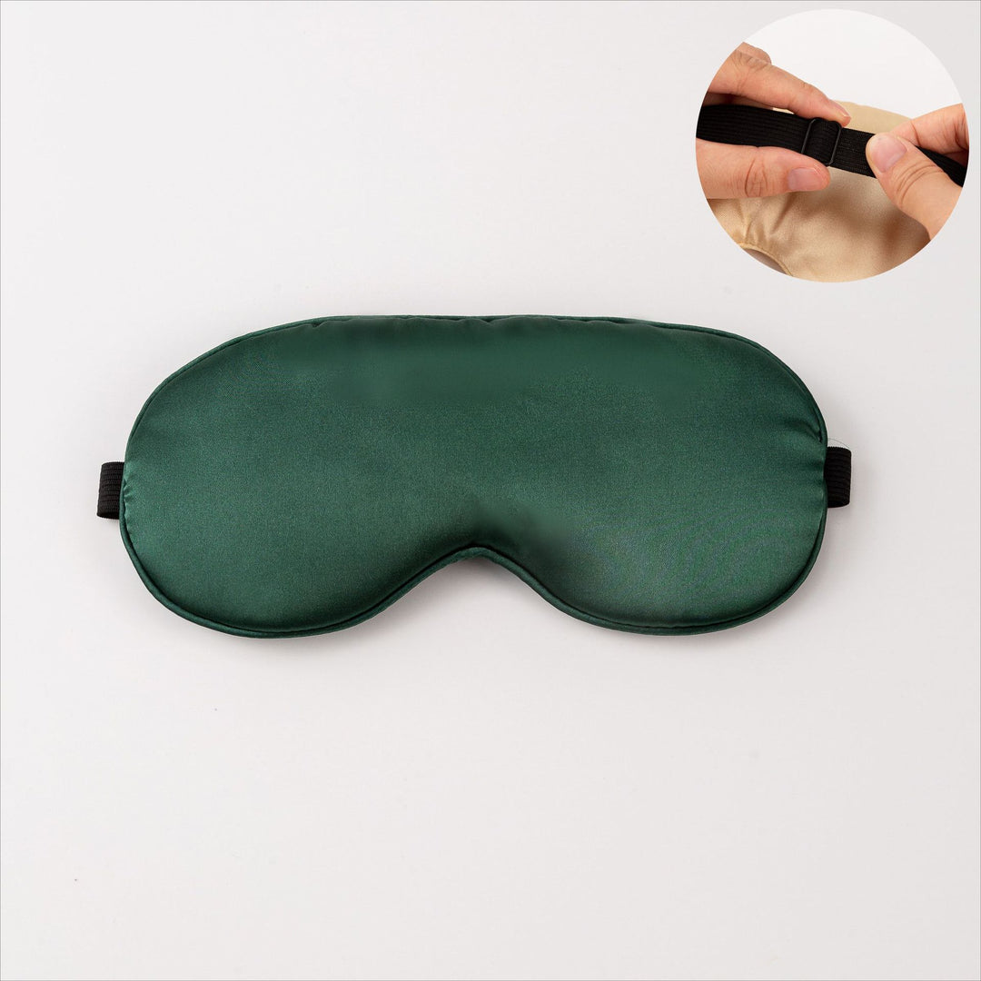 Unisex nano ergonomisk sovemaske med justerbart elastisk bånd og myk satinoverflate Skanto