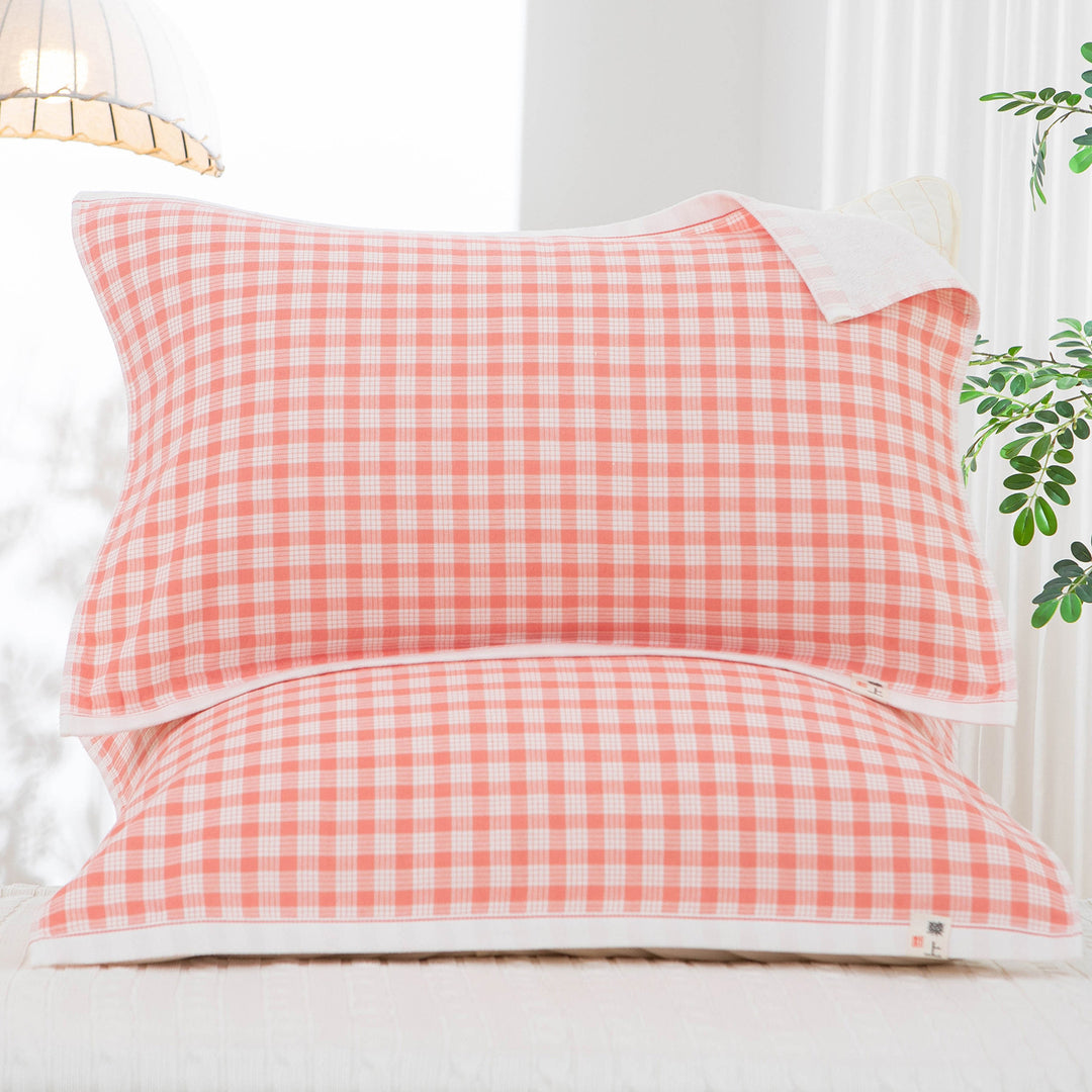 Damens putetrekk i klassisk rutete design Skanto