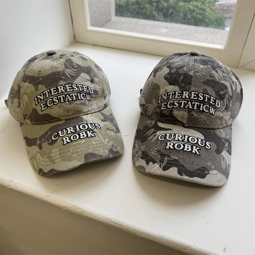 Herre Casual Grafisk Justerbar Baseball Cap Skanto