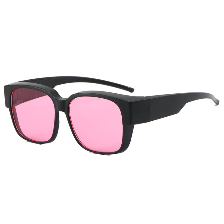 Dame moteriktig kvadratisk solbrille med ergonomisk design Skanto