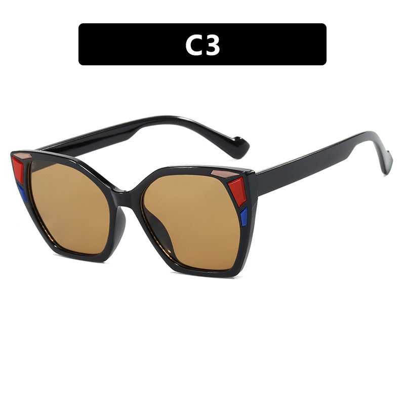 Women's Fashionable Geometric Designer Glasses Skanto