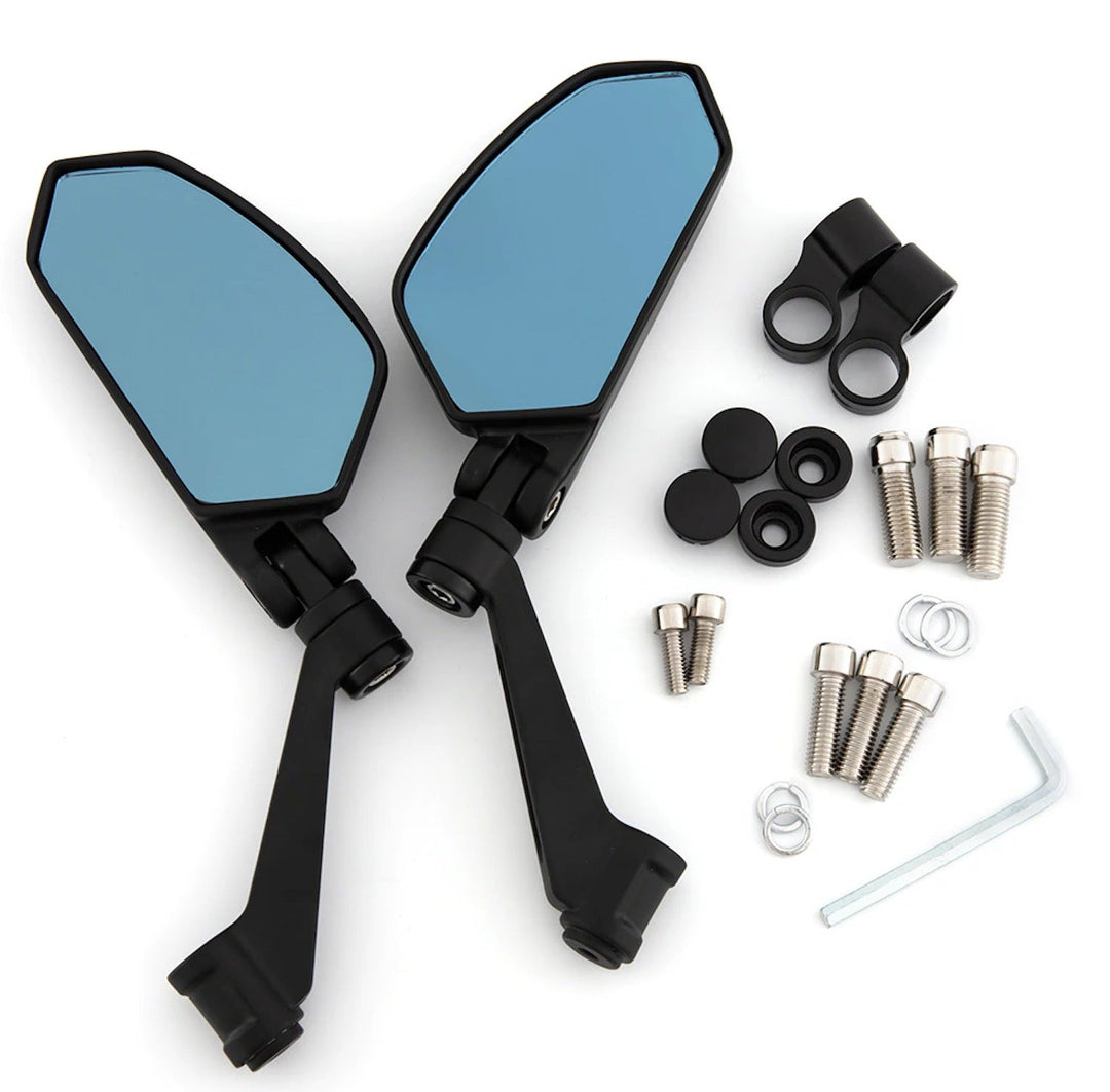 Premium Adjustable Motorcycle Mirrors Skanto