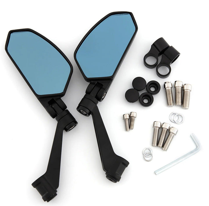 Premium Adjustable Motorcycle Mirrors Skanto
