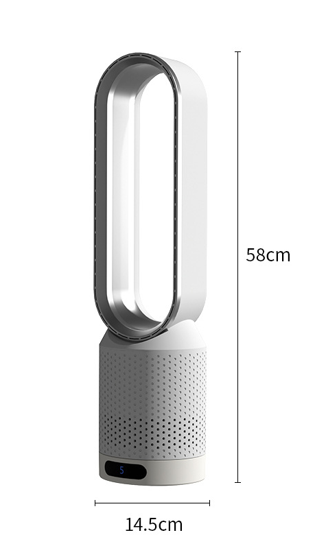 Skanto | AirPure Pro – 3-i-1 Luftkjøler med UV-rensing & Ionisator | 6L Bærbar Kjølevifte