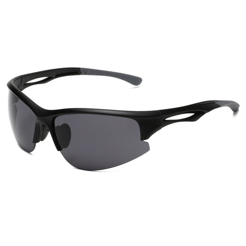 Dame Sporty solbrille med aerodynamisk design og polarisert linse Skanto