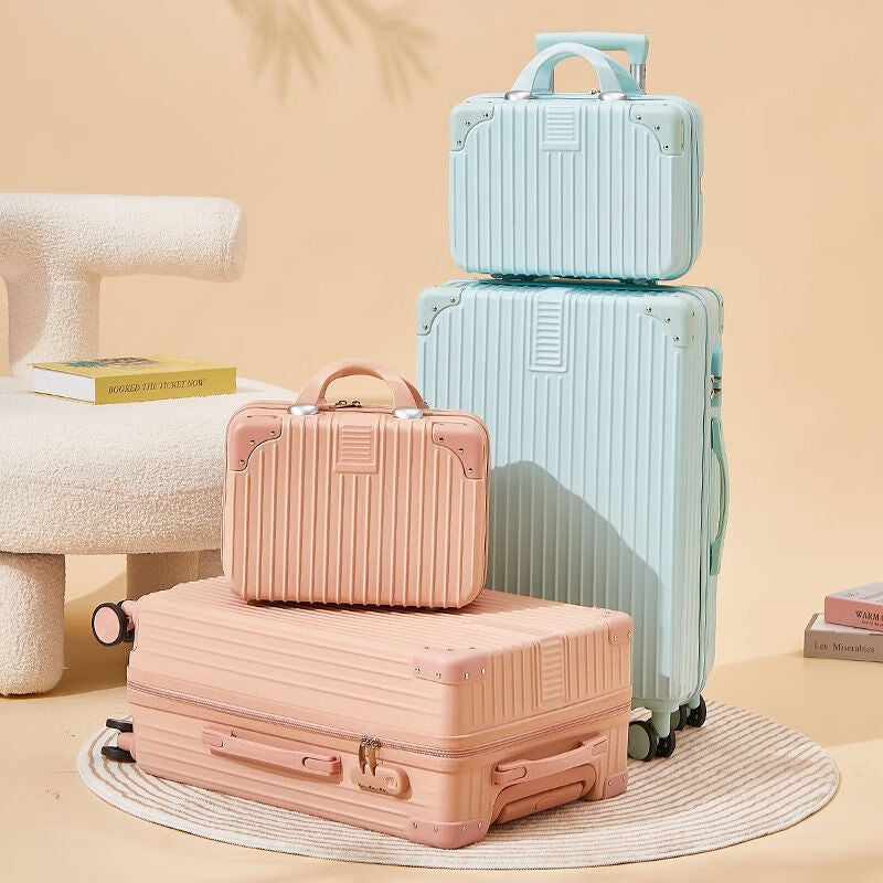 Unisex Ribbete Hard-Shell Reiseveske Skanto