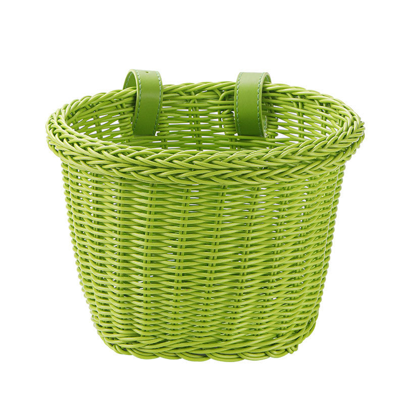 Damer Håndlaget Kurv med fargerikt Design Skanto