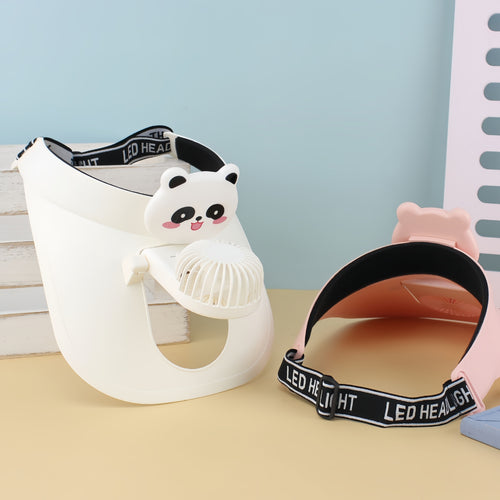 Dame Bærbar Desktop-vifte i kreativ Pandadesign Skanto