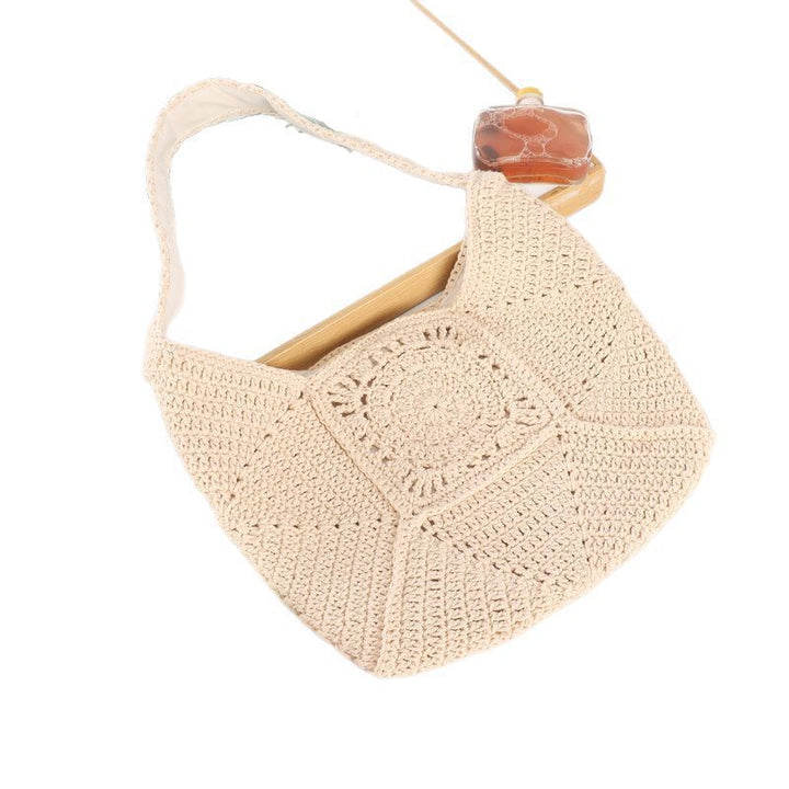 Håndlaget Makramee Crossbody Bag Skanto