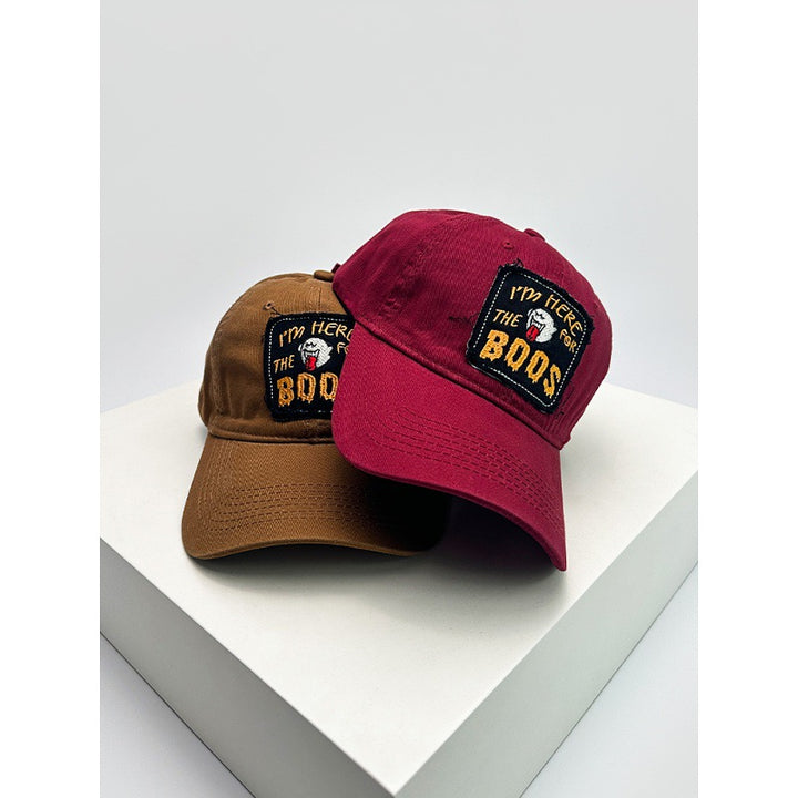 Herre Brodert Fritid Caps Skanto