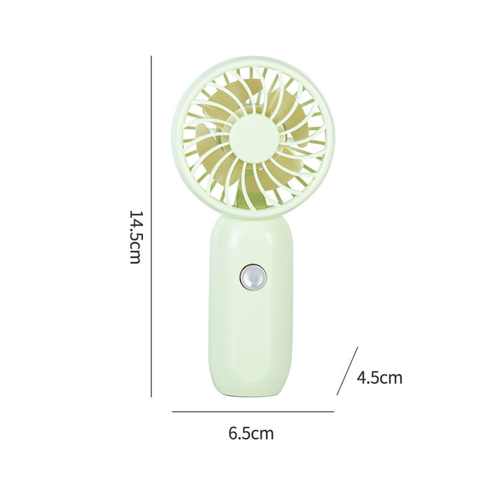 Dame Portable Mini Håndvifte med Ergonomisk Håndtak Skanto