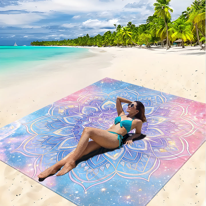 Mandala Design Strandmat Skanto