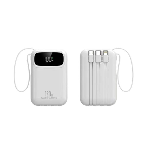 Bærbar powerbank med høy kapasitet og hurtigladingsfunksjon Skanto