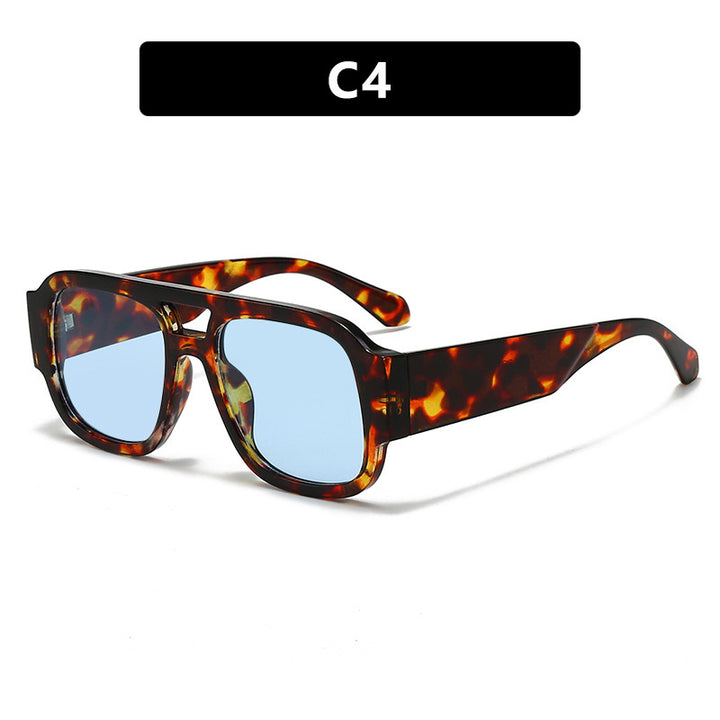 Women's modern sunglasses in elegant rectangular design Skanto
