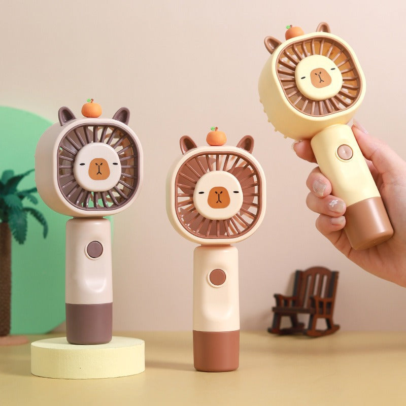 Unisex Bærbar Mini Håndvifte med søtt Dyredesign Skanto
