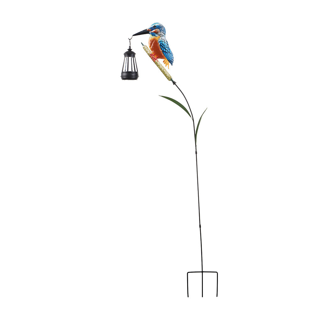 Dekorativ Solar Flamingo Hage Stake Lampe Med Justerbar Metallarm Og Integrert LED Skanto