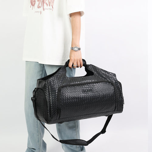 Sporty Duffel Bag With Versatile Compartments And Water-Repellent Material Skanto