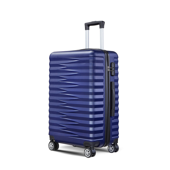 Unisex Stilig Teksturert Hard Shell Spinner Koffert Skanto