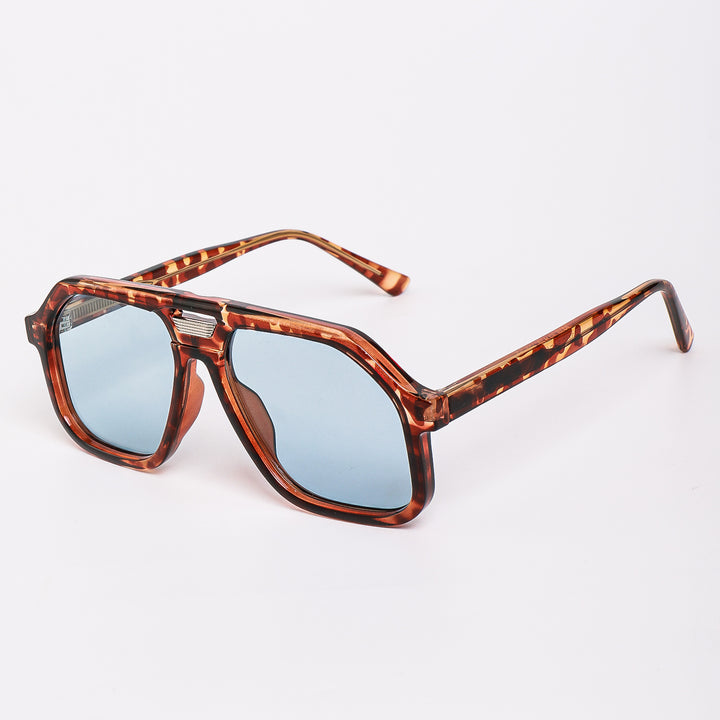 Damene moteriktig solbrille i unikt, geometrisk design Skanto
