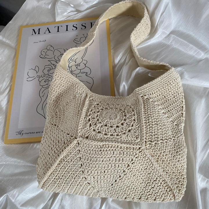 Håndknyttede shoppingveske Skanto