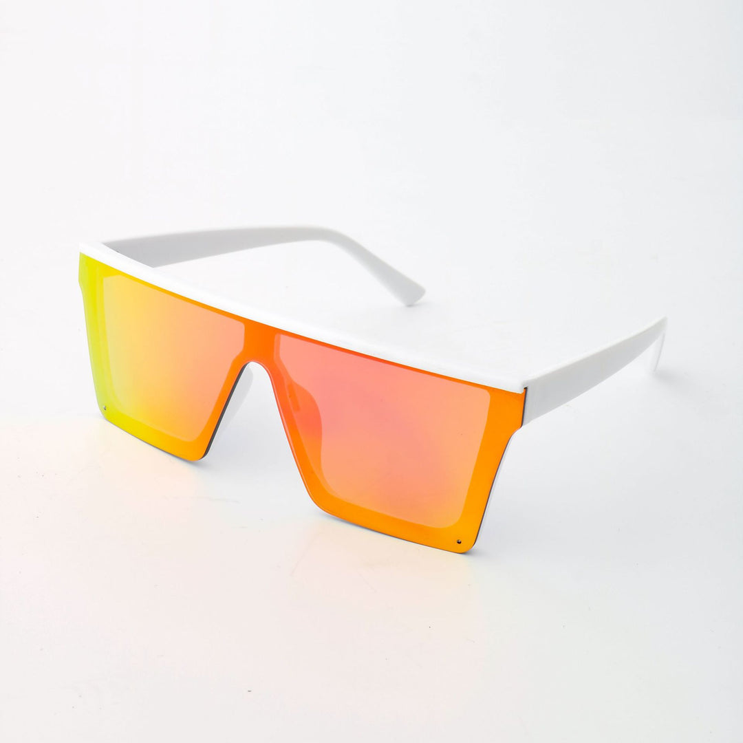 Dame oversized solbriller i futuristisk design Skanto