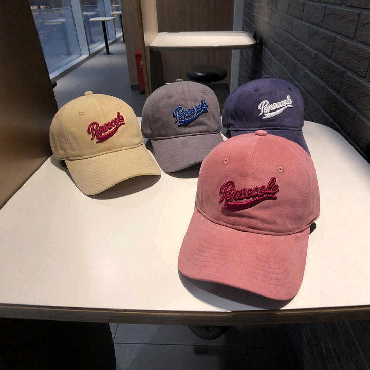 Unisex Justerbar Brodert Caps Skanto