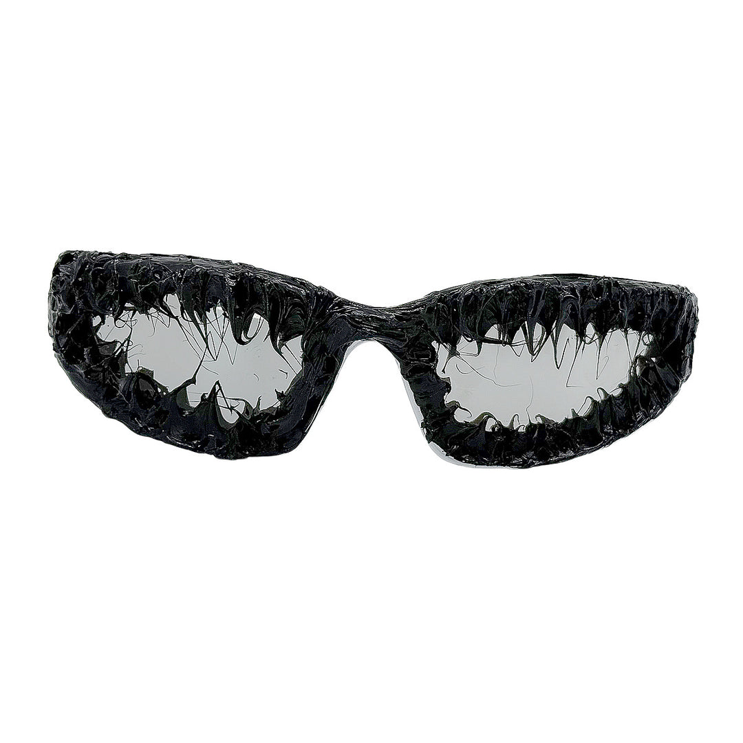 Damer kreativ design-solbrille med unik strukturert ramme Skanto