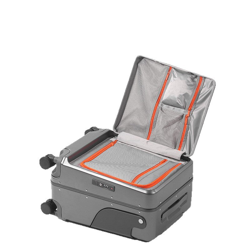 Kvinnens innovative smarte håndbagasje koffert Skanto