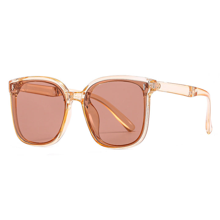 Dame modemessig solbrille med kvadratisk ramme og UV-beskyttelse Skanto