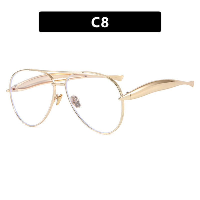 Women's Pilot Sunglasses with Elegant Details and Protective UV Filter Skanto