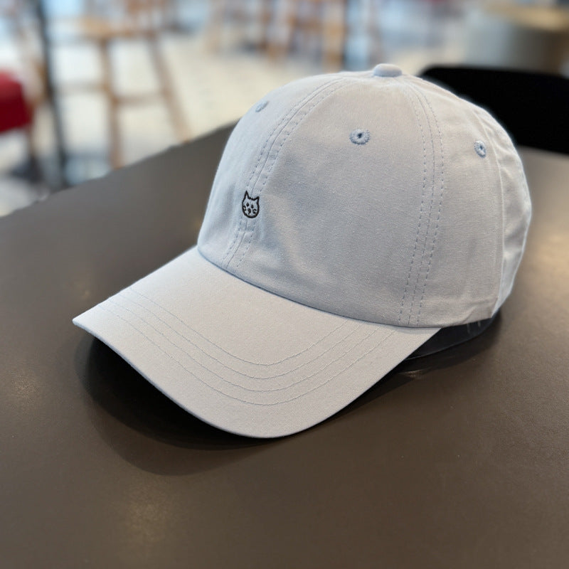 Unisex Søt Katt Brodert Baseball Caps Skanto