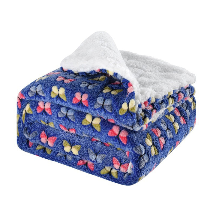 Damer Fleece-kosedekken med vendbart design Skanto