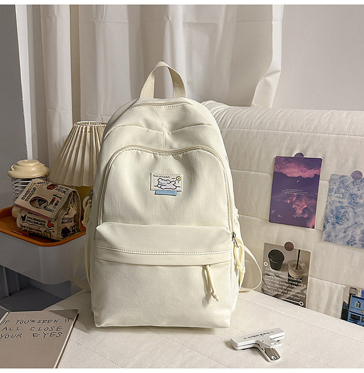 K Casual Multi-Pocket Skole Rygsekk