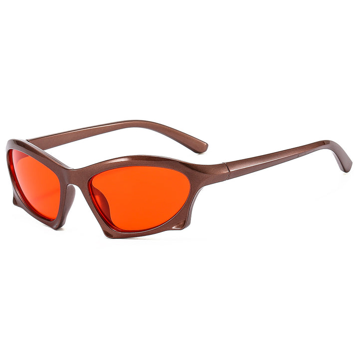 Dame sporty solbriller i trendy design Skanto