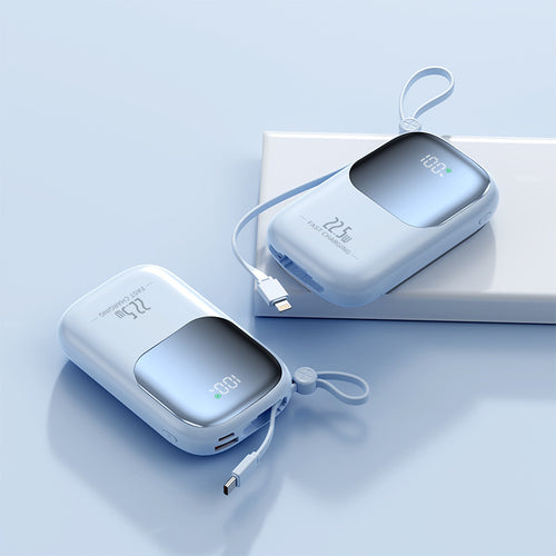 Høyytelses powerbank med intelligent hurtigladefunksjon Skanto