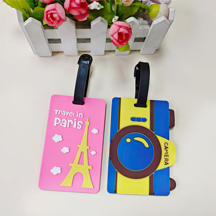 Unisex Bagasjetag i kreativt Eiffeltårn-design Skanto