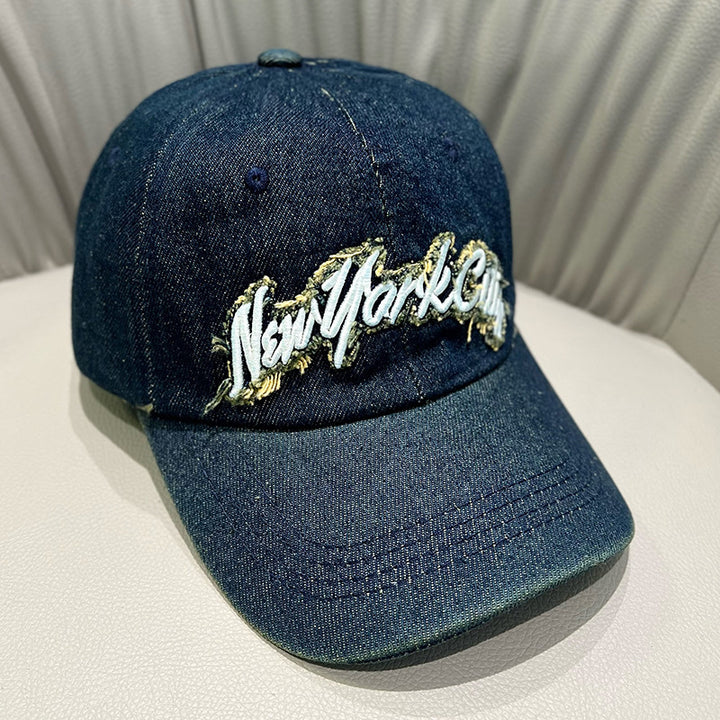 Kvinnenes Slitt Denims Caps Skanto