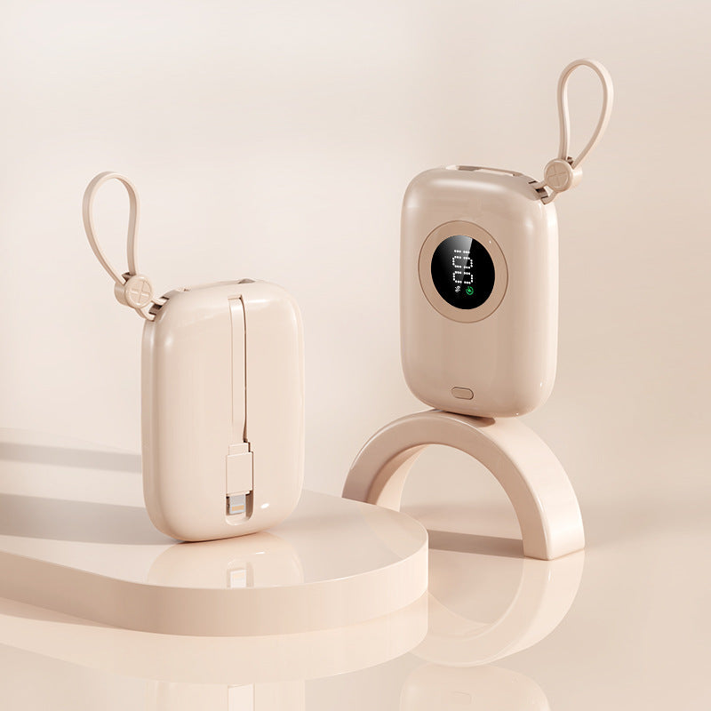 bærbar multifunksjons powerbank med digital temperaturvisning Skanto
