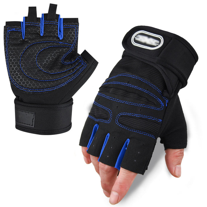 Men's training gloves with ergonomic gel pad Skanto