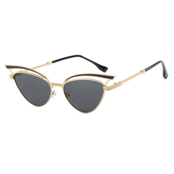 Women's Cat-Eye Glasses with Filigree Design Element Skanto