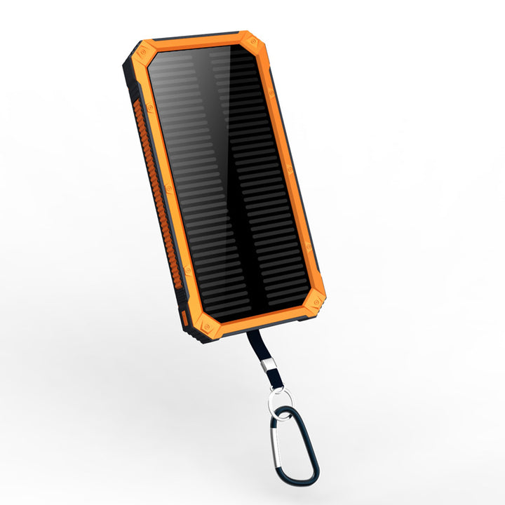 Bærbar solenergi-powerbank med hurtigladingsfunksjon og trådløs ladetilpasning Skanto
