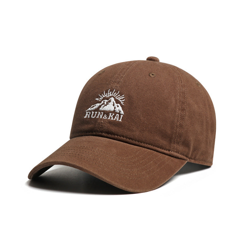 Men's Casual Distressed Embroidered Cap Skanto
