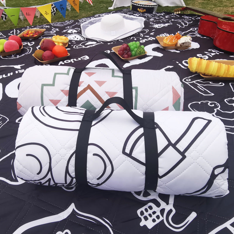 Picknickteppe Med Vannavvisende Underside Skanto