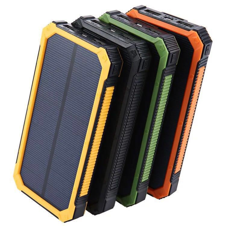 Solar-Powerbank med hurtiglading Skanto