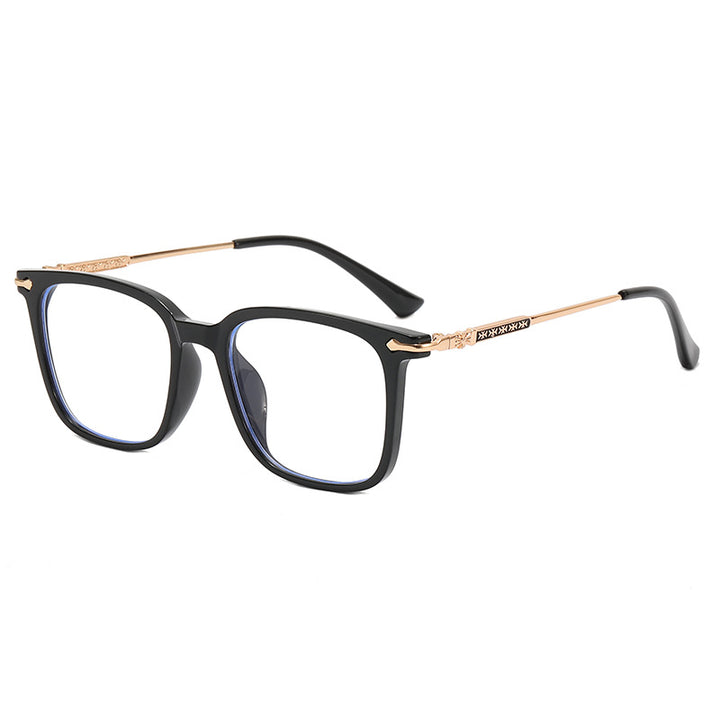 Dame firkantet designerbrille med elegant ramdesign Skanto