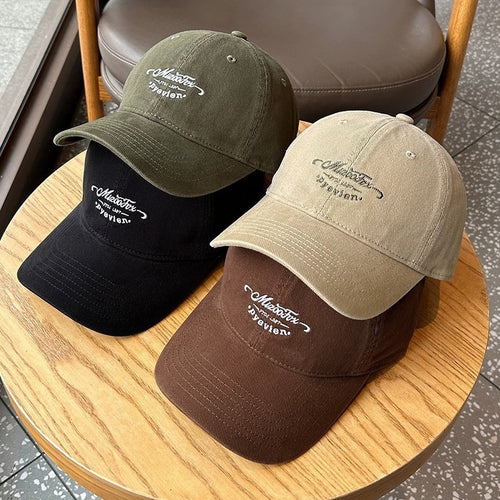 Herre Klassisk Justerbar Bomull Baseball Caps Skanto